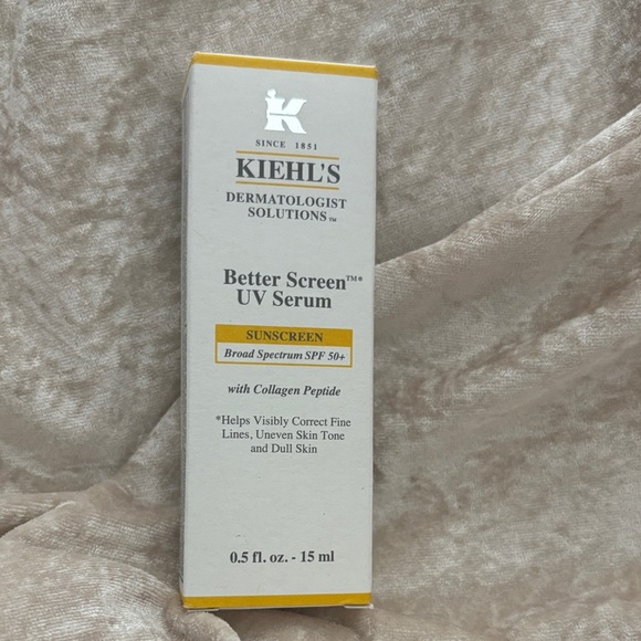 Kiehl's Better Screen UV Serum - Cream and Gold - Picture 1 of 1